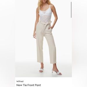 Wilfred Tie Front Pant